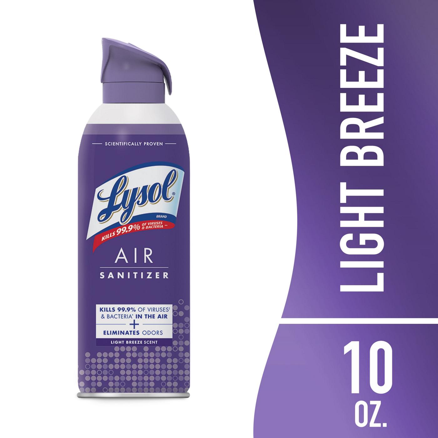 Lysol Air Sanitizer - Light Breeze; image 2 of 5