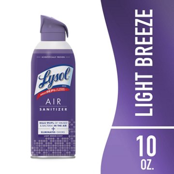 Lysol Air Sanitizer - Light Breeze, 10 oz