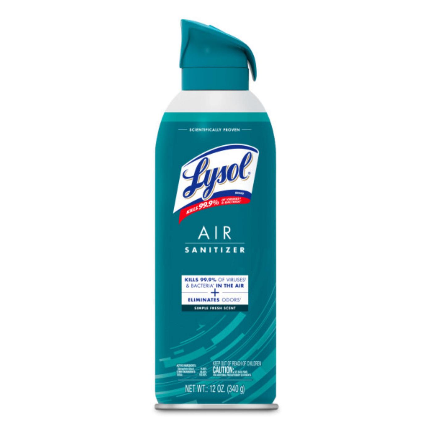 Lysol Air Sanitizer - Simple Fresh; image 1 of 6