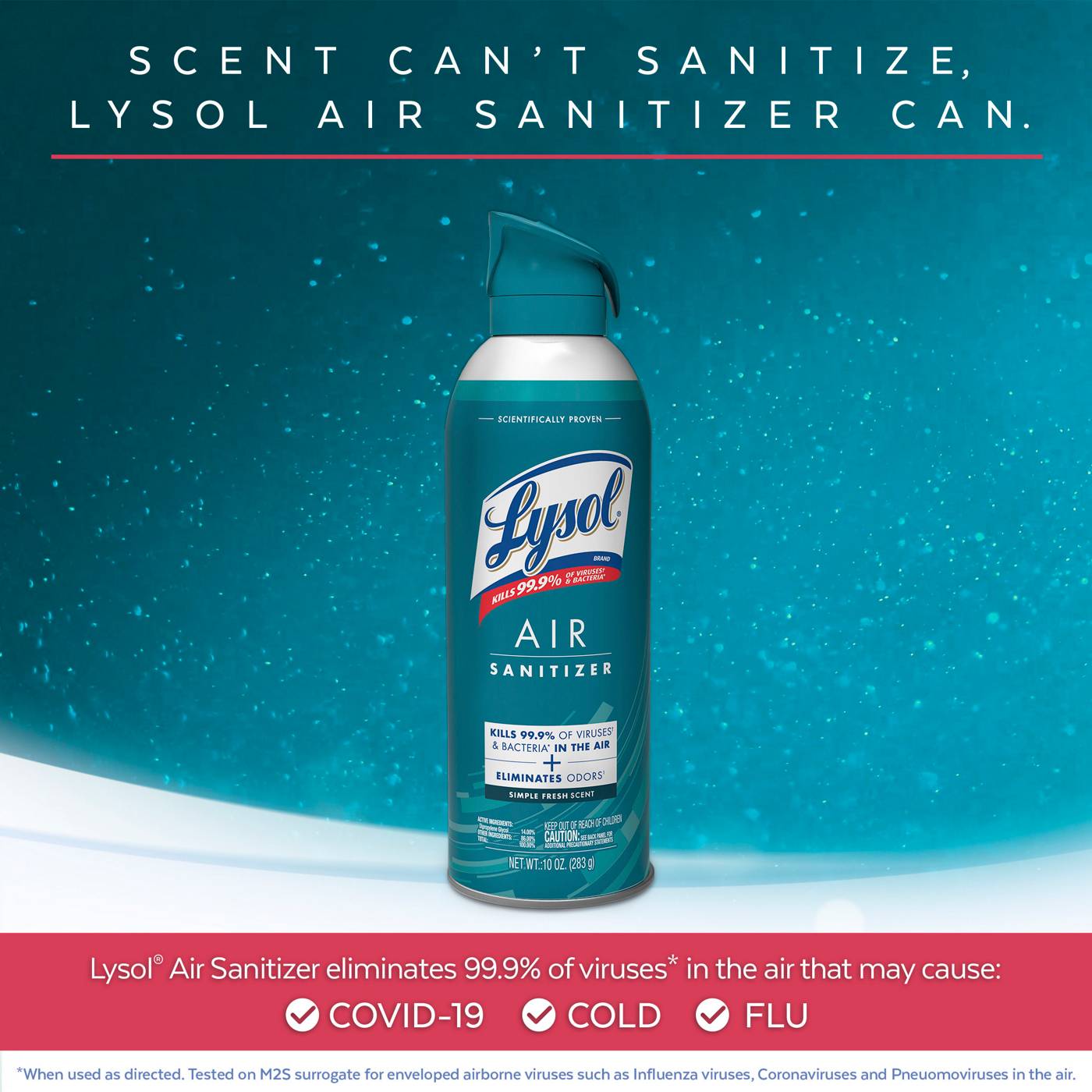 Lysol Air Sanitizer Simple Fresh Shop Air fresheners at HEB