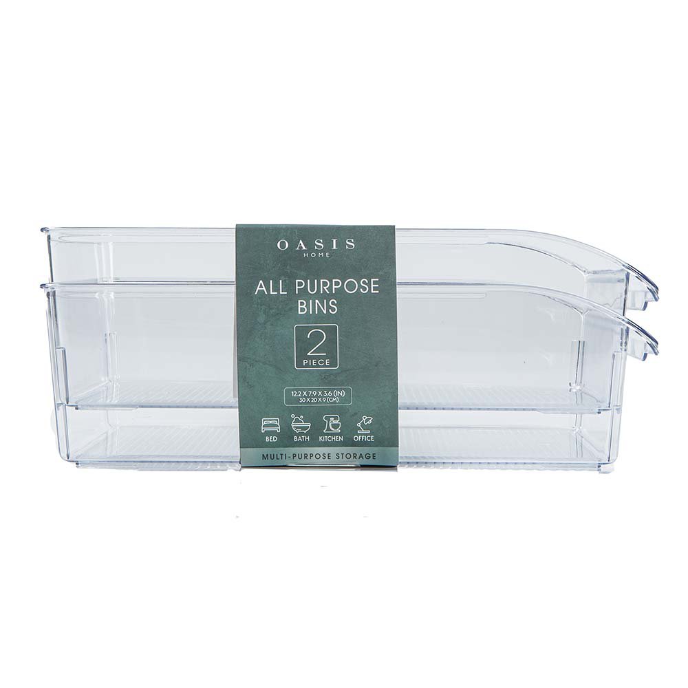 Oasis Home All Purpose Bins Shop Storage bins at HEB