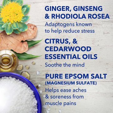 Dr Teal's Pure Epsom Salt - Stress Relief, 3 lb
