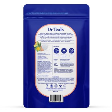 Dr Teal's Pure Epsom Salt - Stress Relief, 3 lb