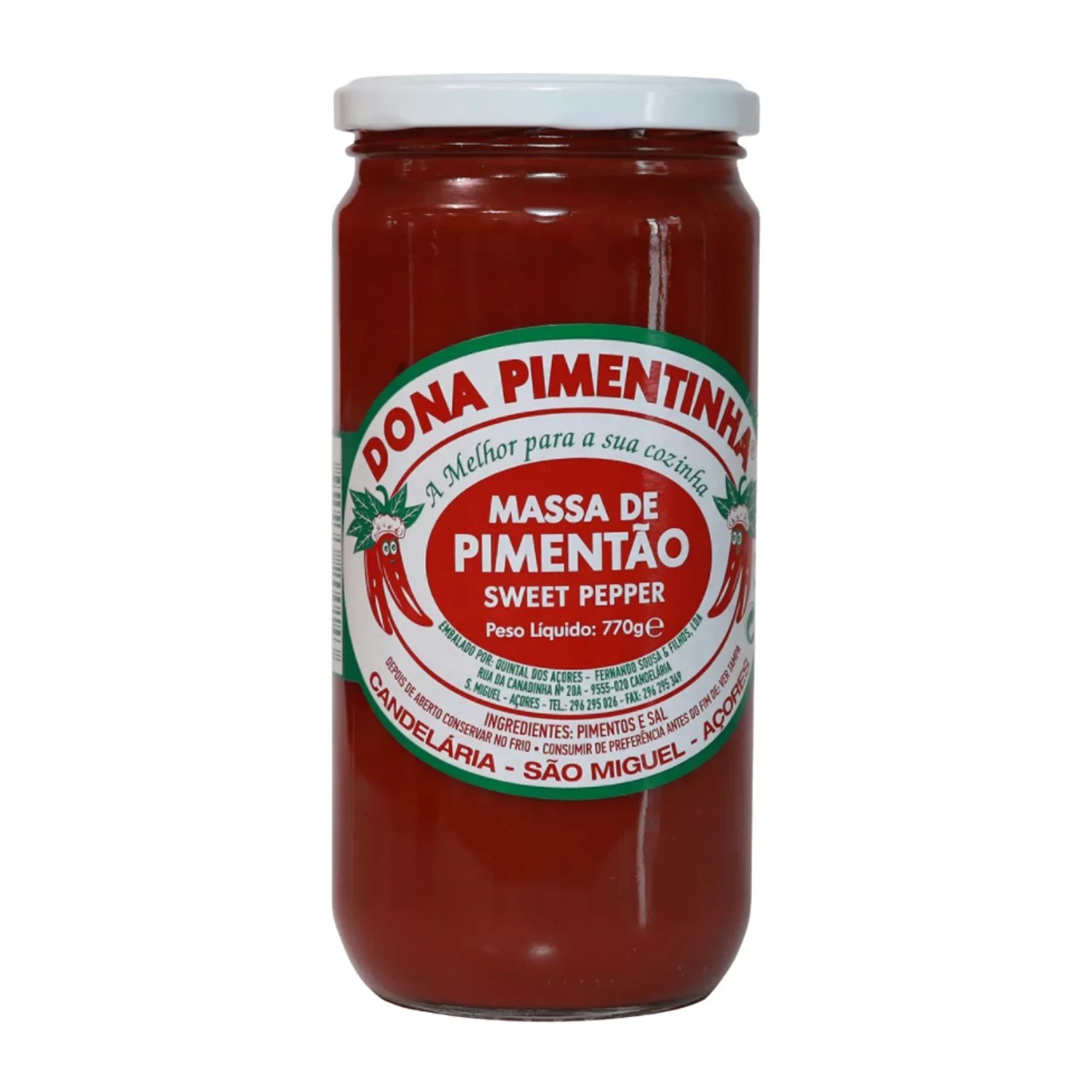 pimento Dona Pimentinha Sweet Pepper Paste, 27.2 oz | Central Market