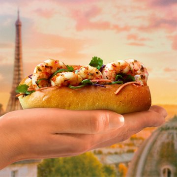 St Pierre Brioche Hot Dog Rolls, 6 ct