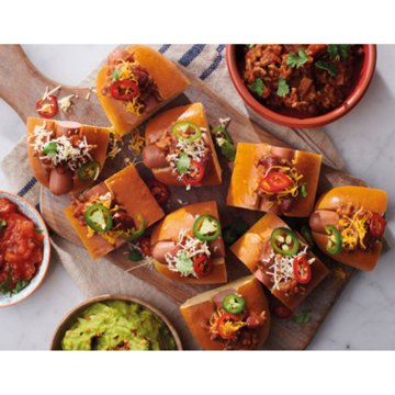 St Pierre Brioche Hot Dog Rolls, 6 ct