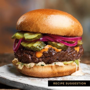 St Pierre Brioche Burger Buns, 4 ct