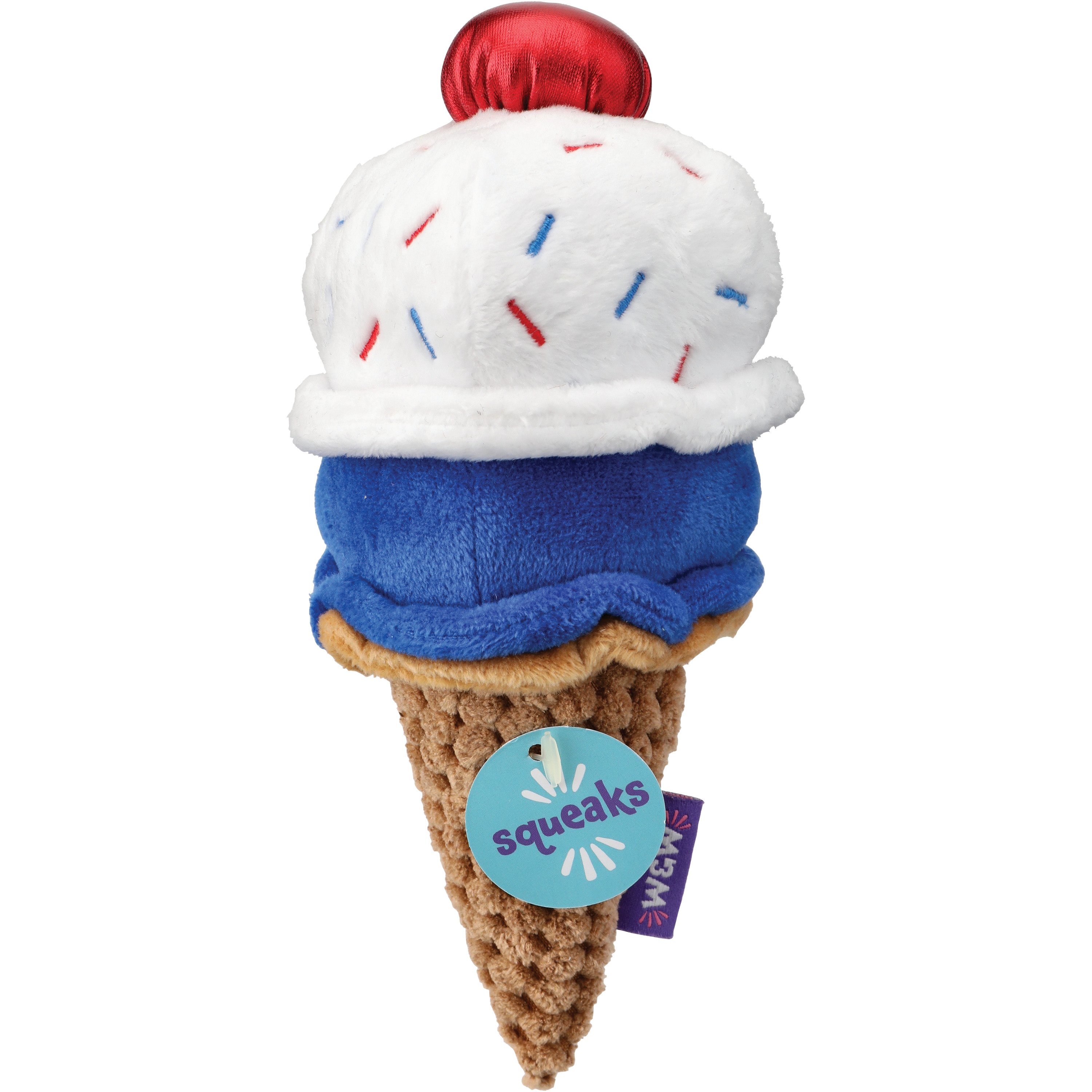 Woof & Whiskers Plush Dog Toy - Patriotic Ice Cream - Shop Plush toys at  H-E-B