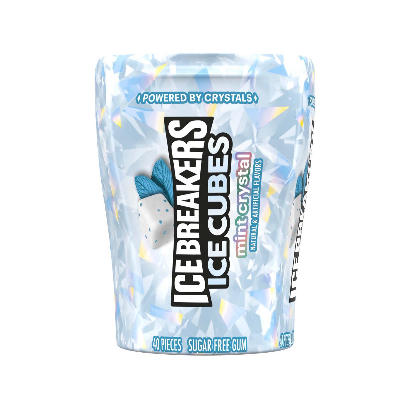 Ice Breakers Ice Cubes Mint Crystal Sugar Free Gum; image 1 of 5