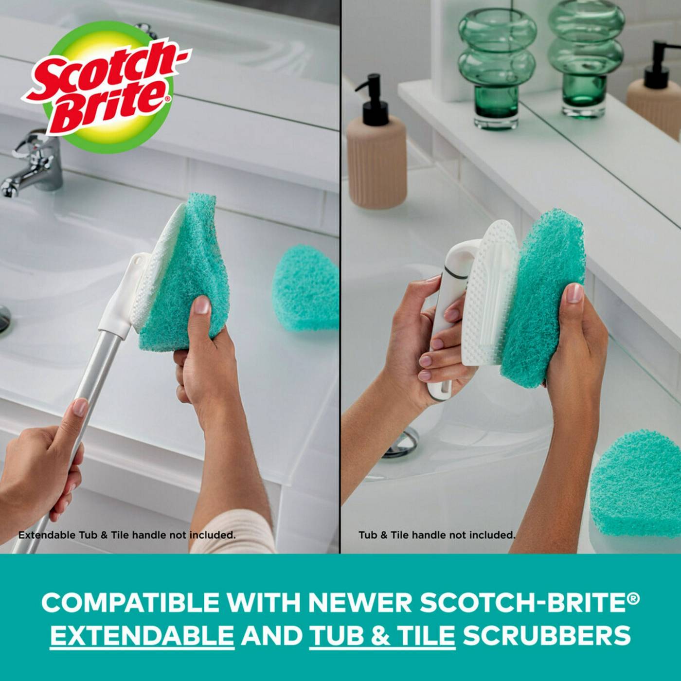 Scotch-Brite Non-Scratch Tub & Tile Scrubber Refill; image 3 of 3