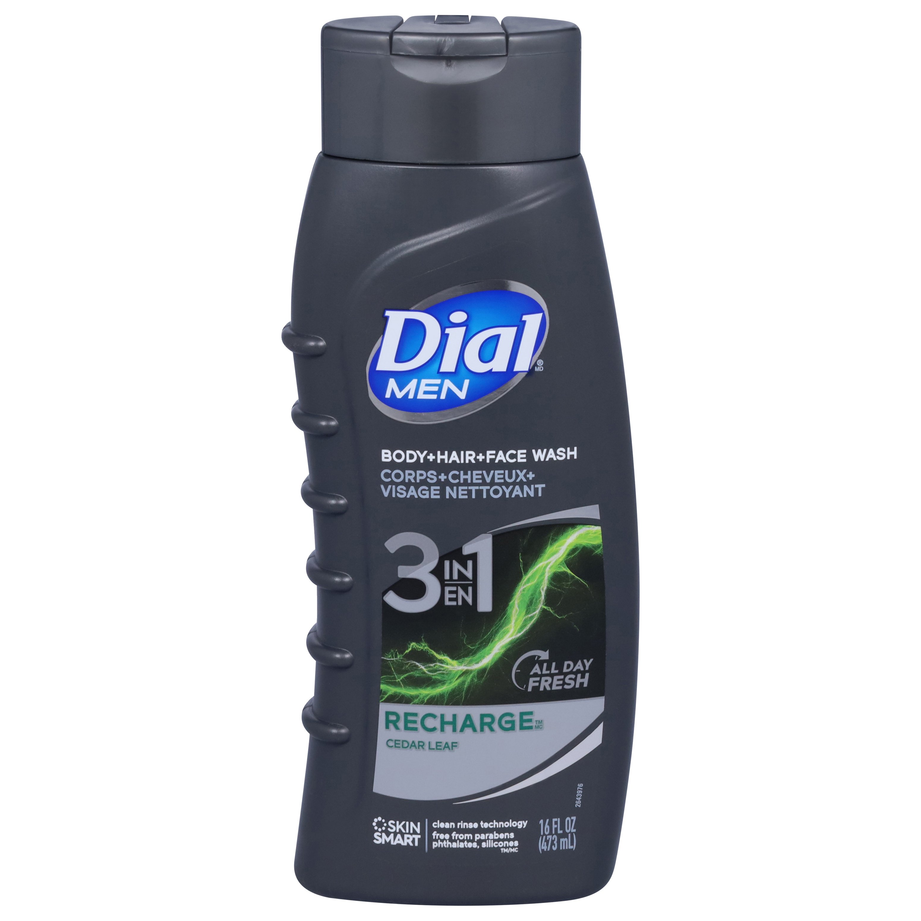 Dial For Men 3 In 1 Recharge Body Wash Shop Body wash at HEB