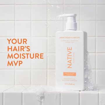 Native Moisturizing Shampoo - Sweet Peach & Nectar 