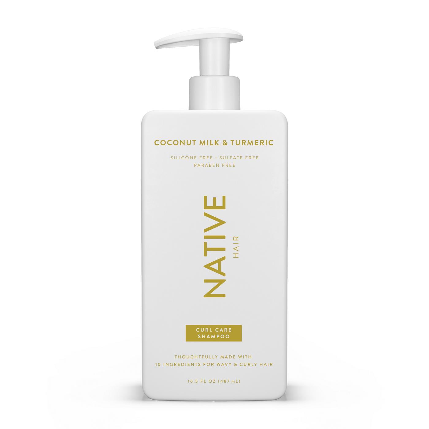 Native Curl Care Shampoo - Coconut Milk & Turmeric ; image 1 of 2