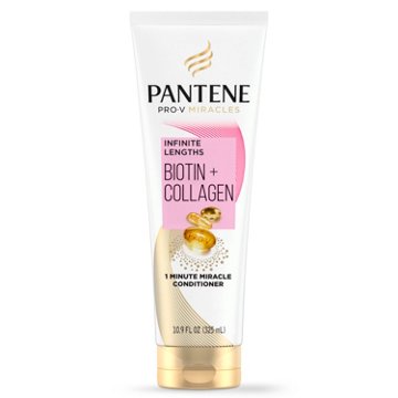 Pantene Infinite Lengths Biotin + Collagen -  Conditioner, 10.9 oz