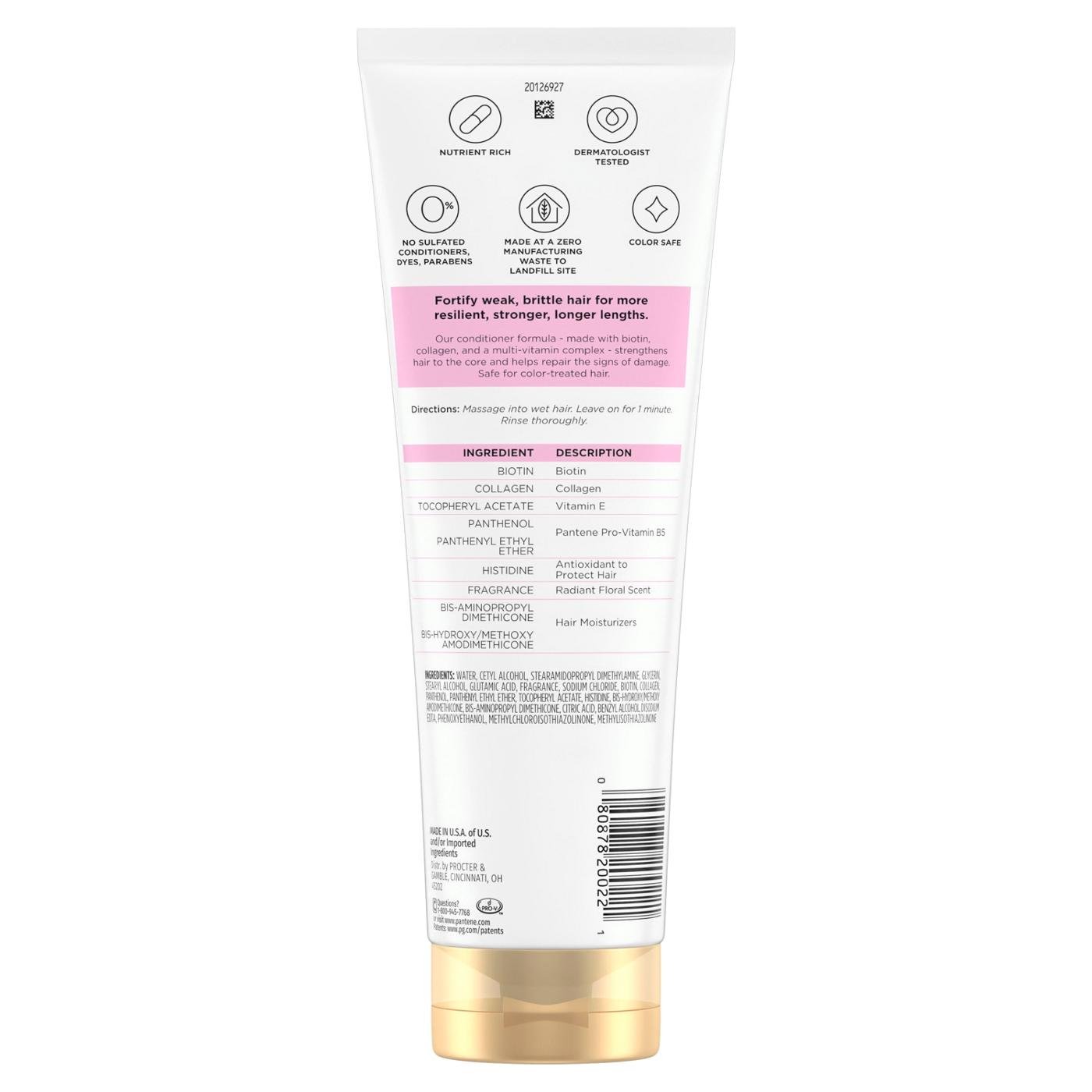 Pantene Infinite Lengths Biotin + Collagen -  Conditioner; image 2 of 10