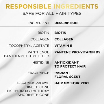 Pantene Infinite Lengths Biotin + Collagen -  Conditioner, 10.9 oz