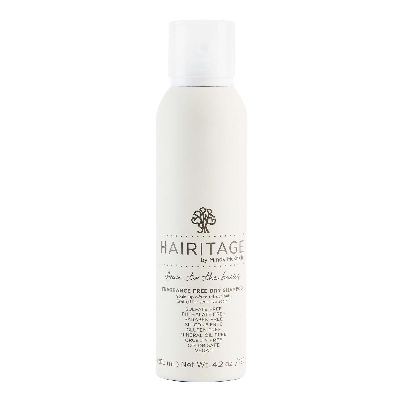 Hairitage Down to the Basics Fragrance Free Dry Shampoo; image 1 of 6