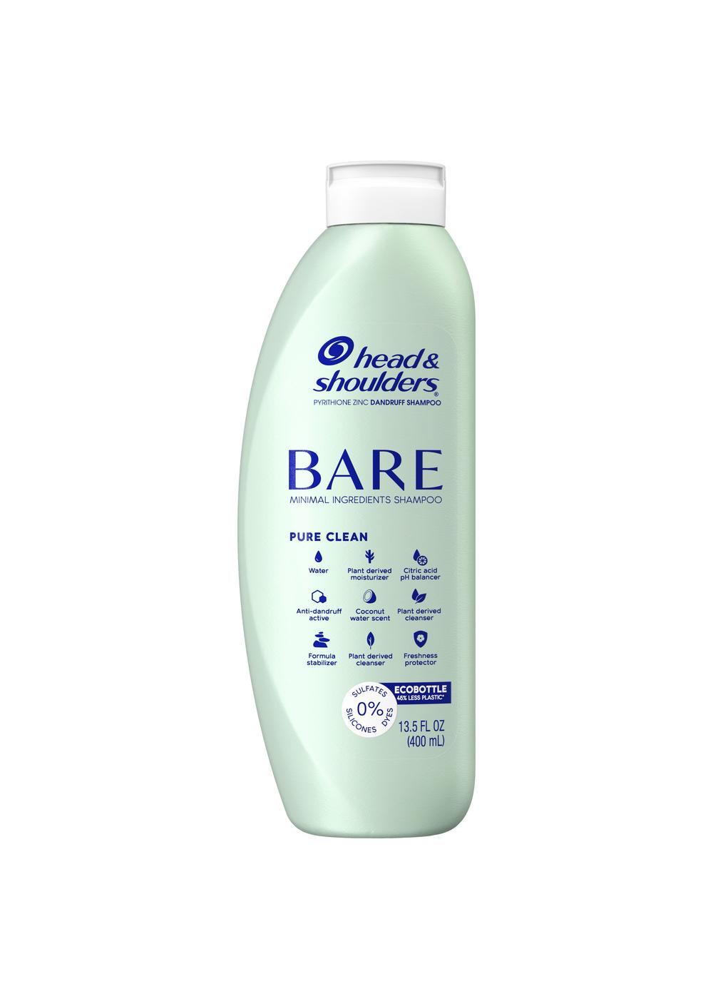 Head & Shoulders Bare Pure Clean Shampoo ; image 1 of 2