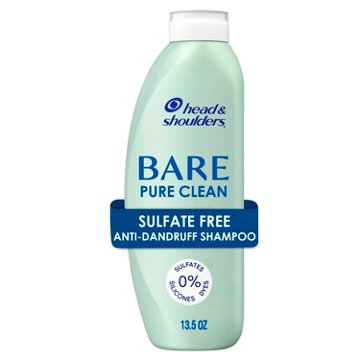 Head & Shoulders Bare Pure Clean Shampoo , 13.5 oz