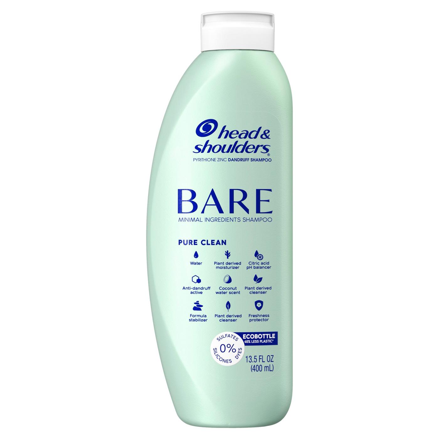 Head & Shoulders Bare Pure Clean Shampoo ; image 4 of 10