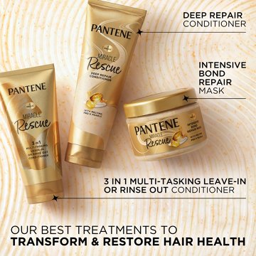 Pantene Miracle Rescue 3 In 1 Multi-Tasking Conditioner, 6 oz
