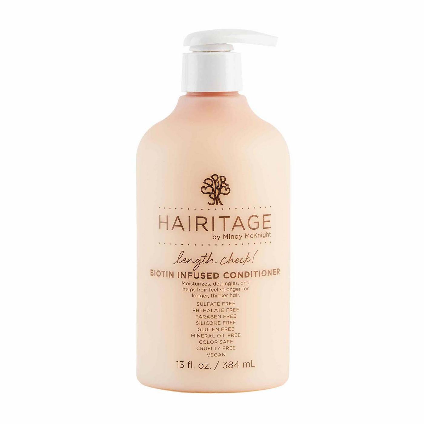 Hairitage Length Check Biotin Infused Conditioner; image 1 of 10