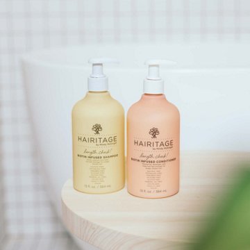 Hairitage Length Check Biotin Infused Conditioner, 13 oz