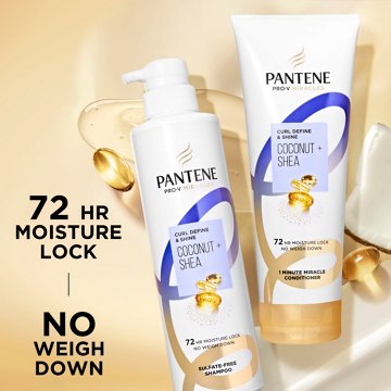 Pantene Curl Define & Shine Coconut + Shea Miracle Conditioner