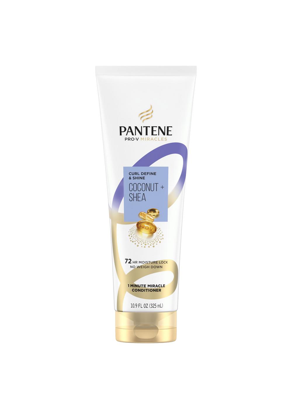 Pantene Curl Define & Shine Coconut + Shea Miracle Conditioner; image 1 of 2