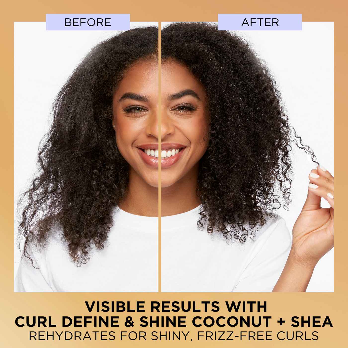 Pantene Curl Define & Shine Coconut + Shea Miracle Conditioner; image 10 of 10