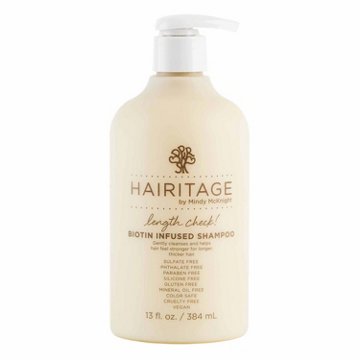Hairitage Length Check! Biotin Infused Shampoo, 13 oz