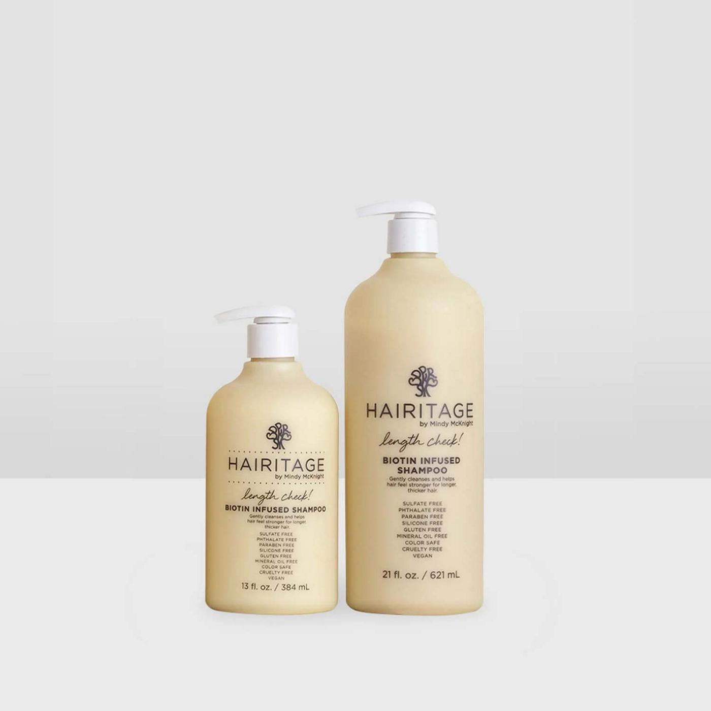 Hairitage Length Check! Biotin Infused Shampoo; image 4 of 9