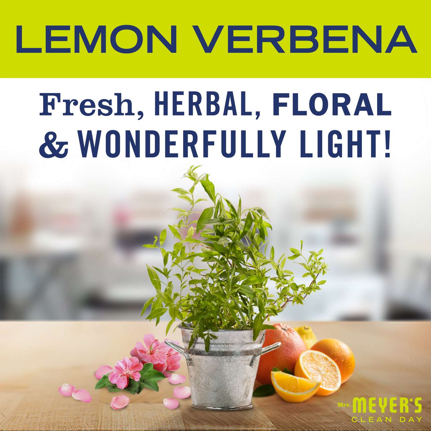 Mrs. Meyer's Clean Day Lemon Verbena Probiotic Multi-Surface Cleaner Spray; image 3 of 6