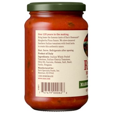 Rao's Homemade Margherita Pizza Sauce