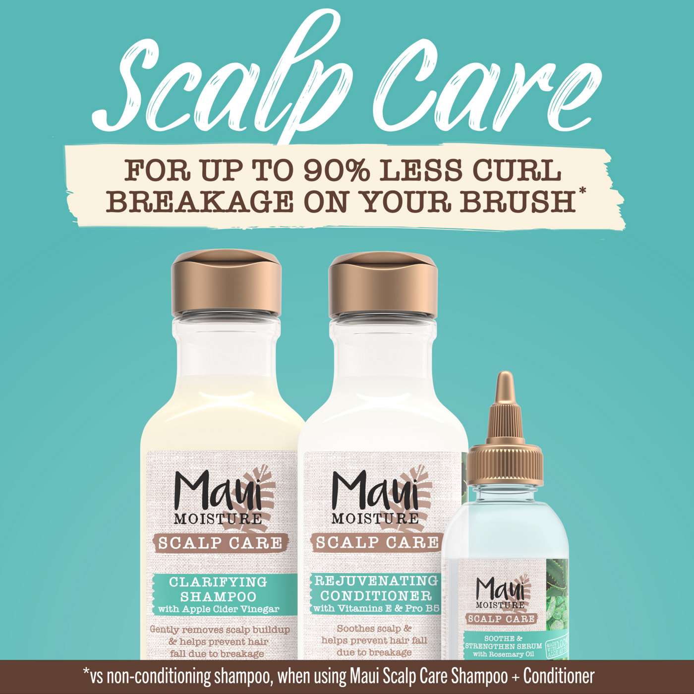 Maui Moisture Scalp Care Clarifying Shampoo with Apple Cider Vinegar; image 2 of 7