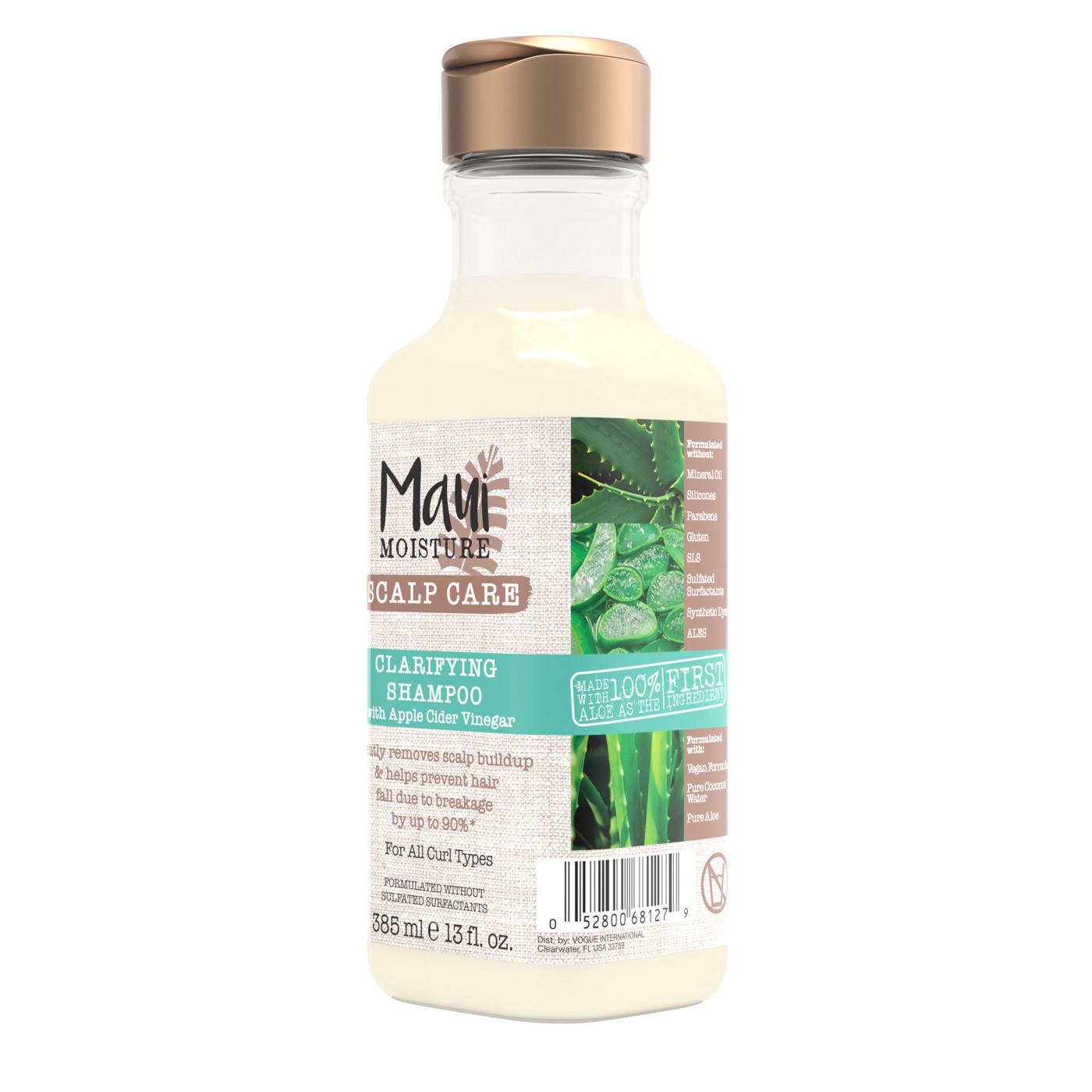 Maui Moisture Scalp Care Clarifying Shampoo with Apple Cider Vinegar; image 3 of 7