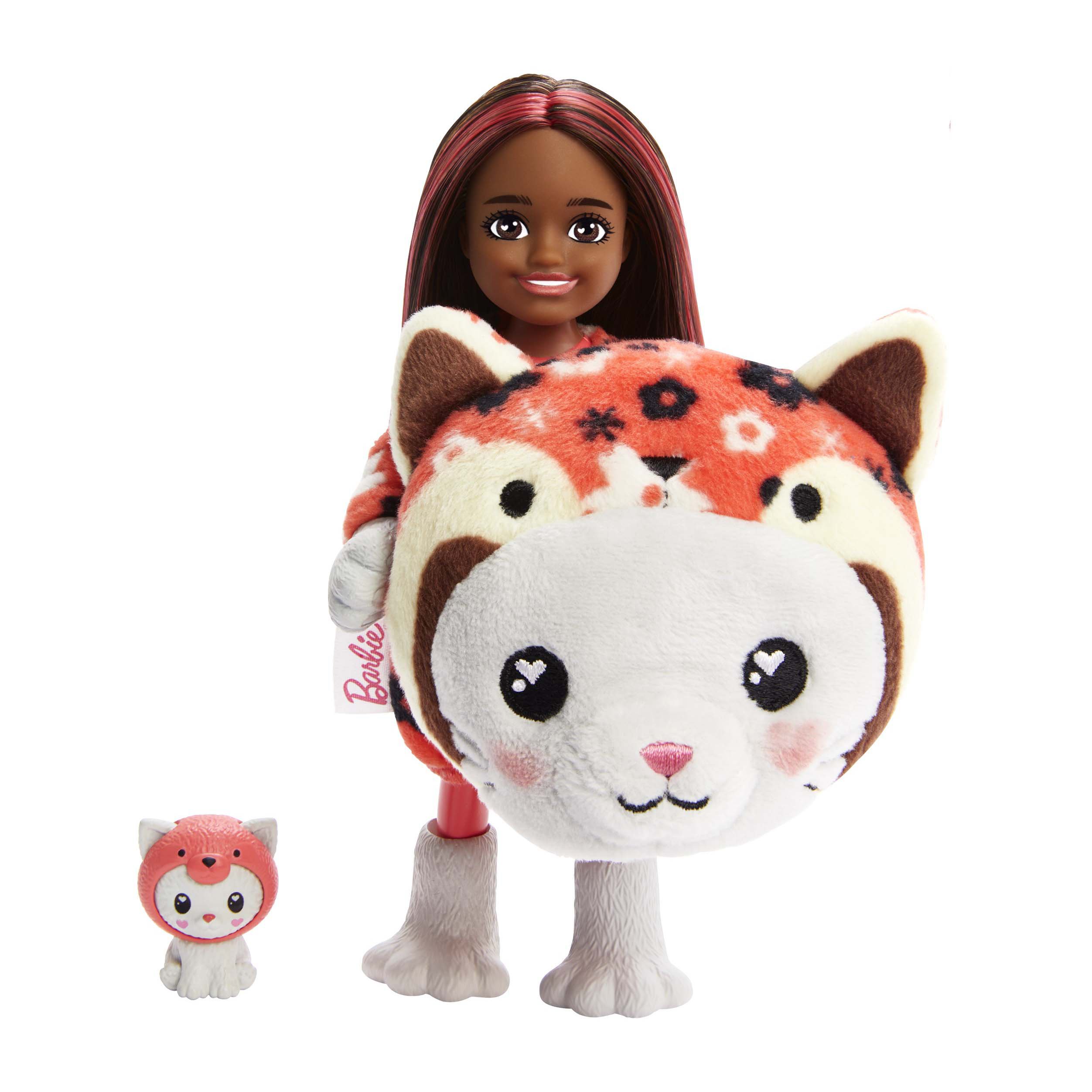 Barbie Cutie Reveal Costume Series Kitten as Red Panda Chelsea Doll - Shop  Action figures & dolls at H-E-B