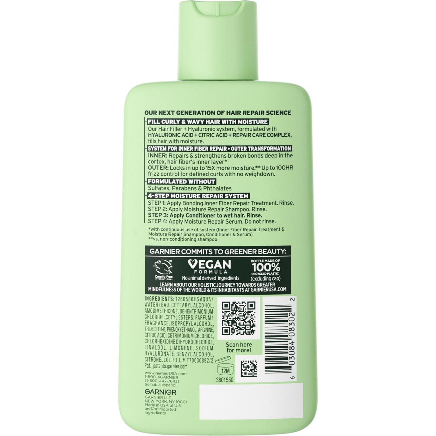 Garnier Fructis Hair Filler + Hyaluronic Moisture Repair Conditioner; image 4 of 12