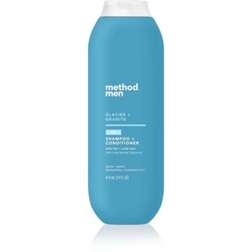 method Men 2 In 1 Shampoo + Conditioner - Glacier + Granite, 14 oz