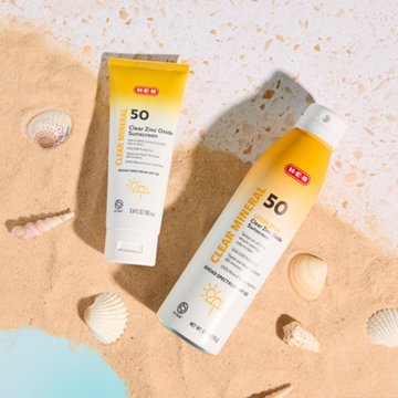 H-E-B Zinc Oxide Mineral Sunscreen Spray – SPF 50, 6.3 oz