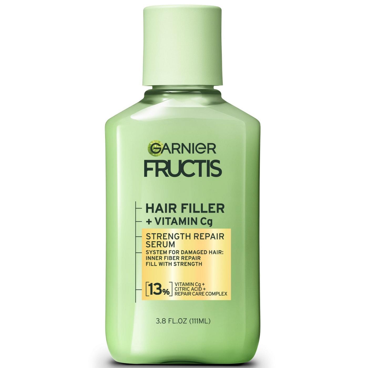 Garnier Fructis Hair Filler Strength Repair Serum; image 1 of 12