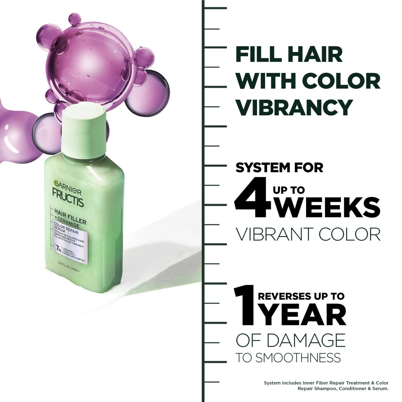 Garnier Fructis Hair Filler Color Repair Serum; image 2 of 12