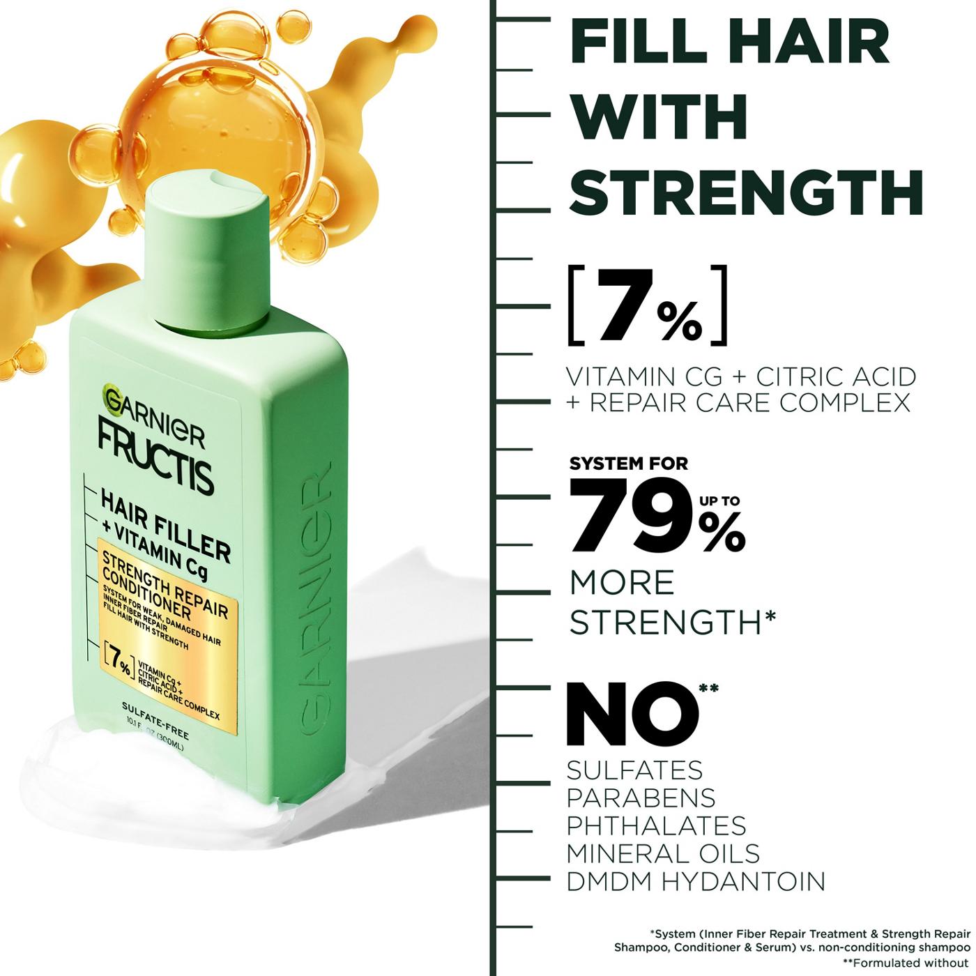 Garnier Fructis Hair Filler Strength Repair Conditioner; image 11 of 12