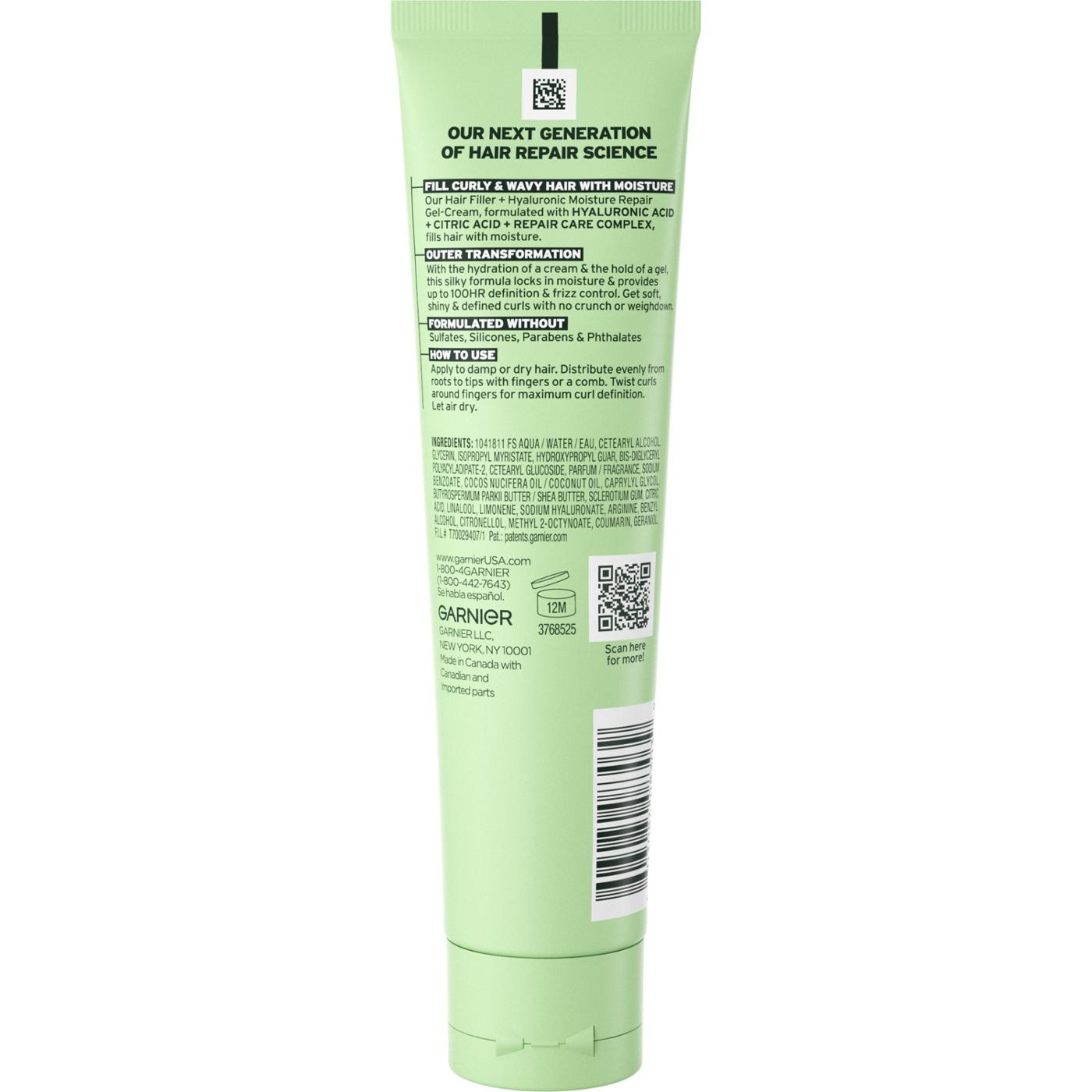 Garnier Fructis Hair Filler +Hyaluronic Moisture Repair Gel-Cream; image 7 of 12