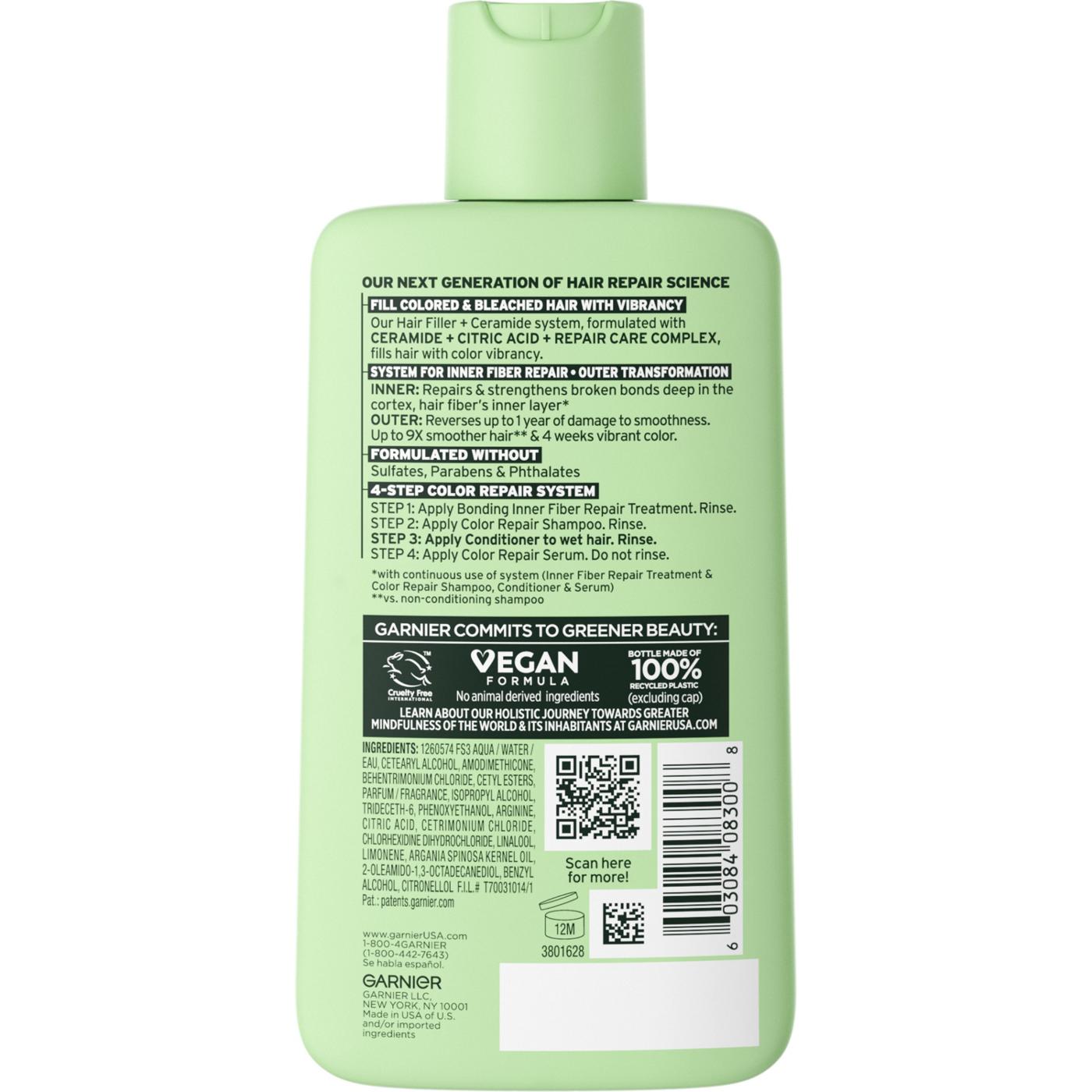 Garnier Fructis Hair Filler Color Repair Conditioner ; image 3 of 12