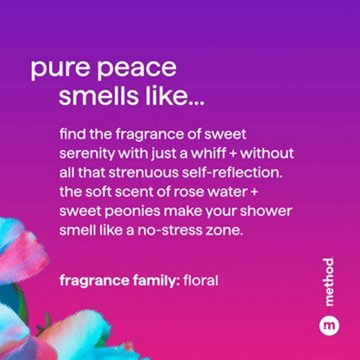 method Pure Peace Volumizing Shampoo, 14 oz