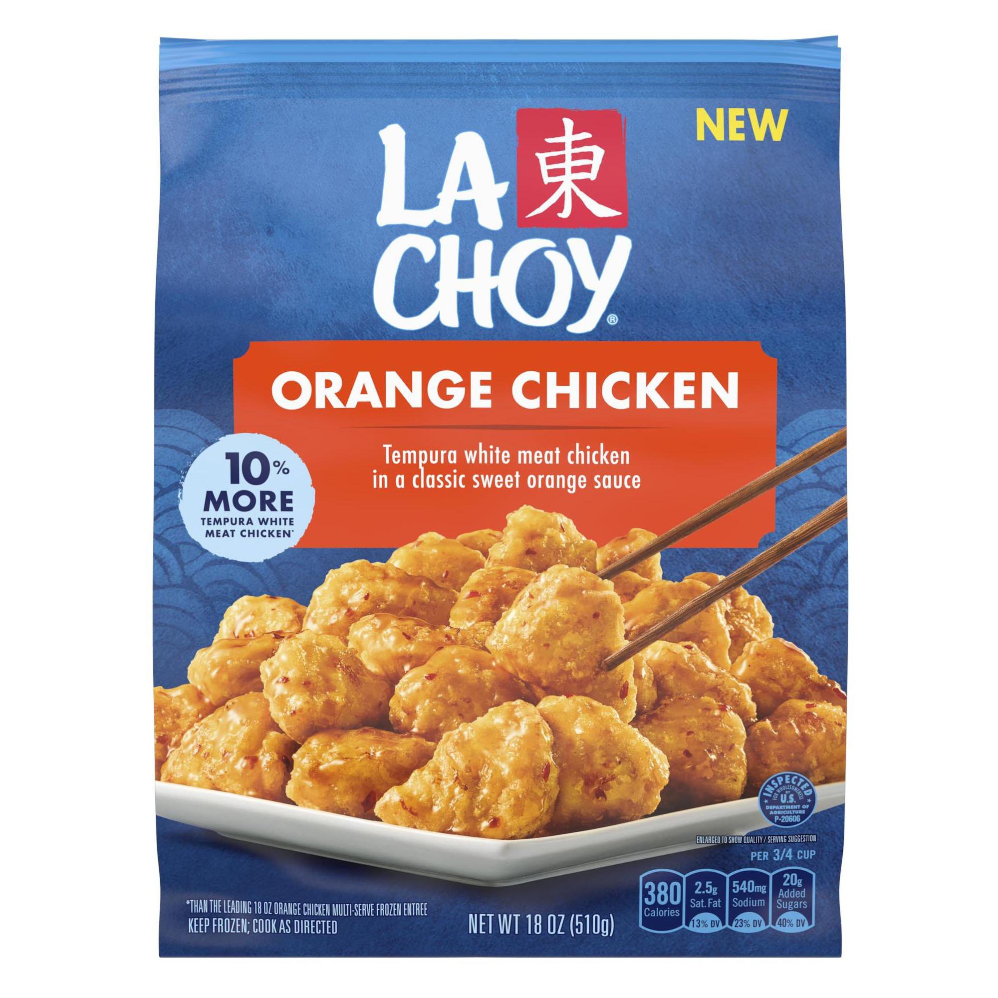 La Choy Frozen Orange Chicken Shop Entrees & Sides at HEB