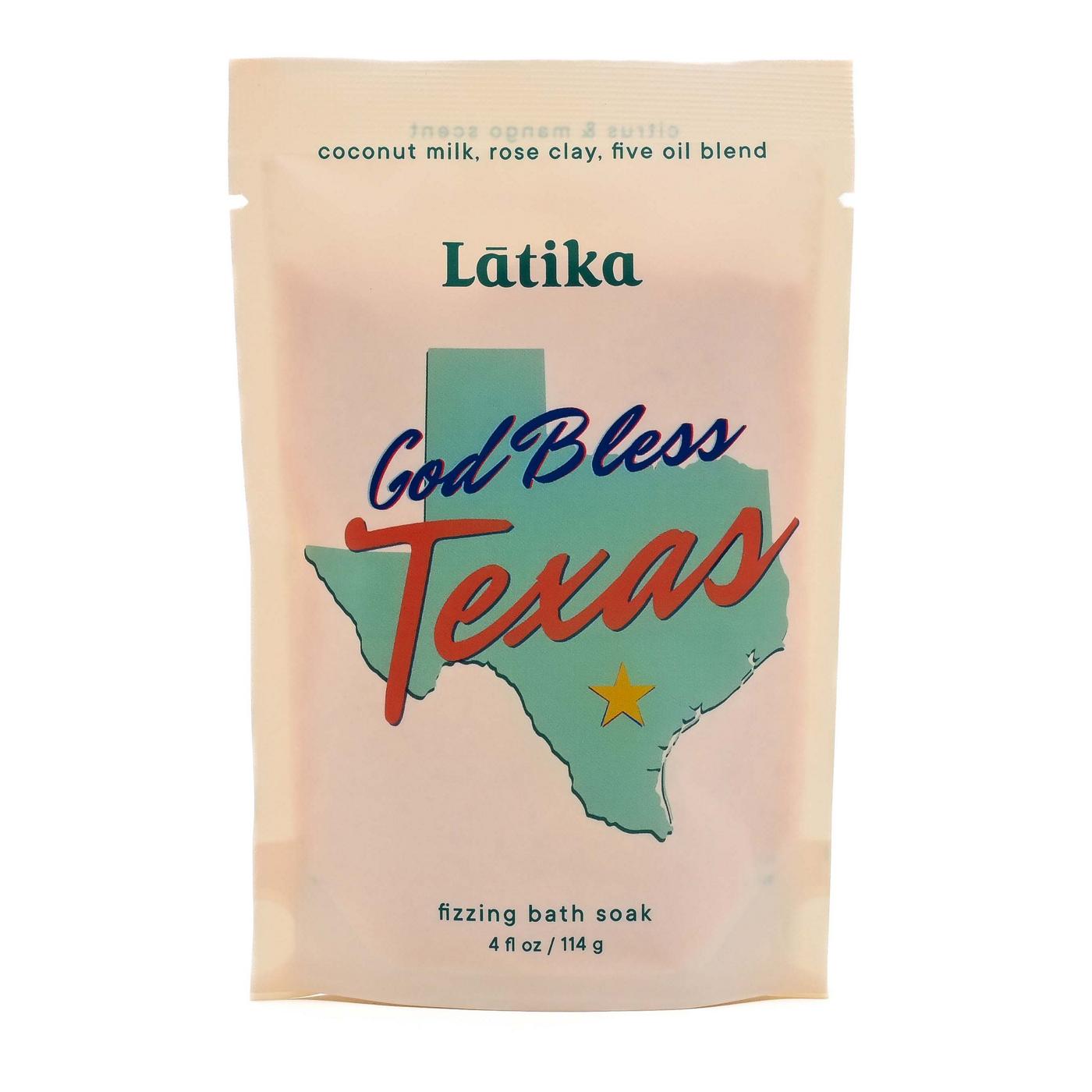 Latika Body Essentials Fizzing Bath Salt -  Bless Texas; image 1 of 2