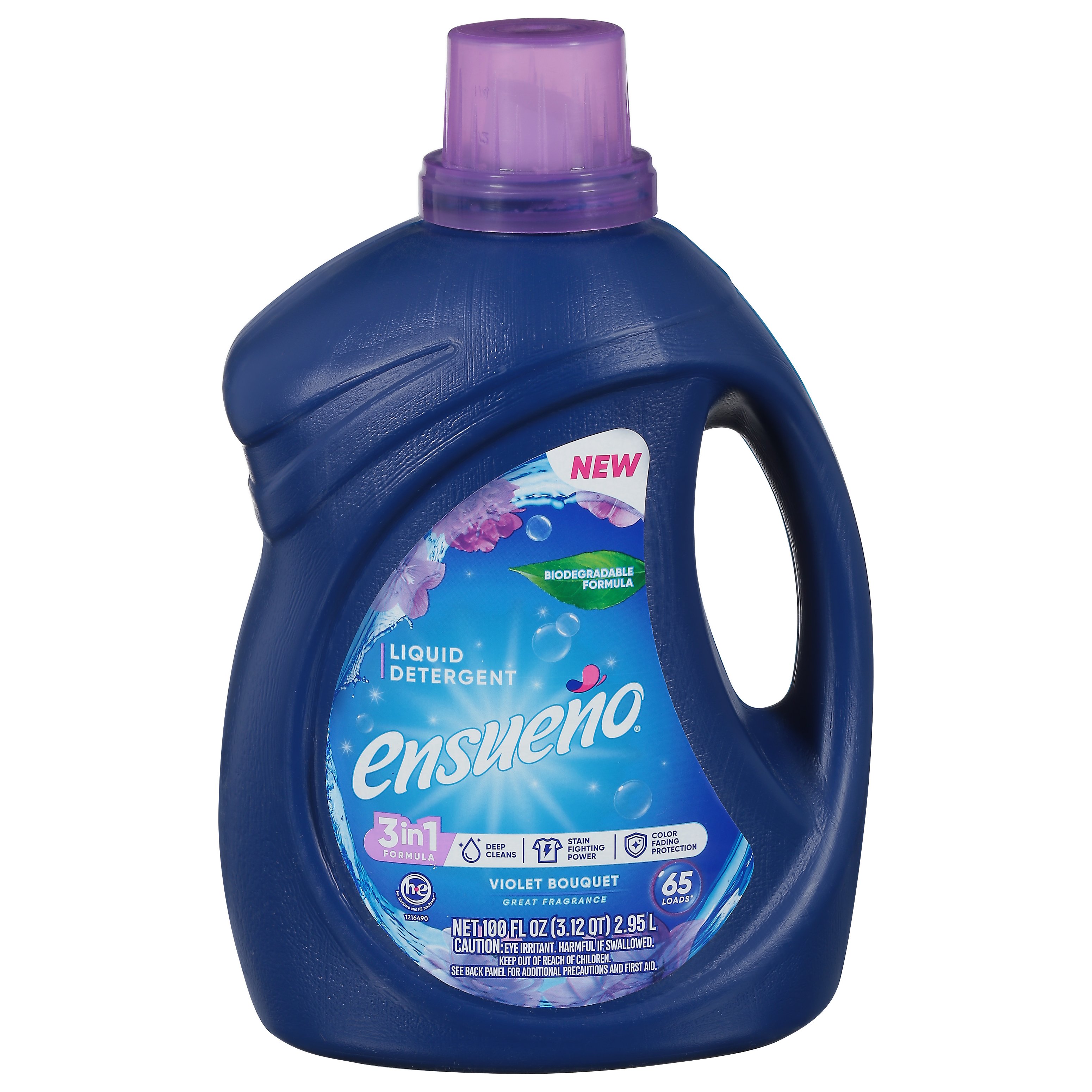 Ensueno HE Liquid Laundry Detergent, 65 Loads - Violet Bouquet - Shop ...