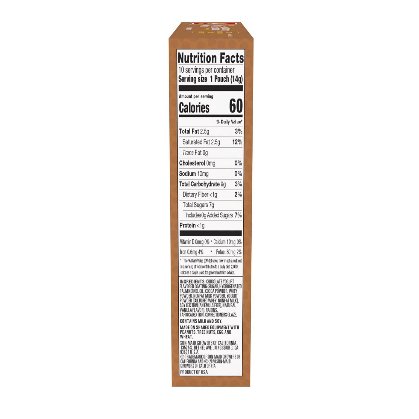 SunMaid Chocolate Covered Raisins Mini Snack Pouches Shop Raisins at